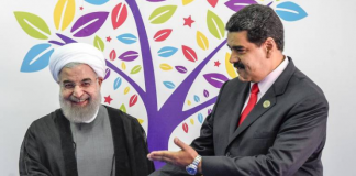 Maduro venezuela e Rouhani irã eua ameaça míssil