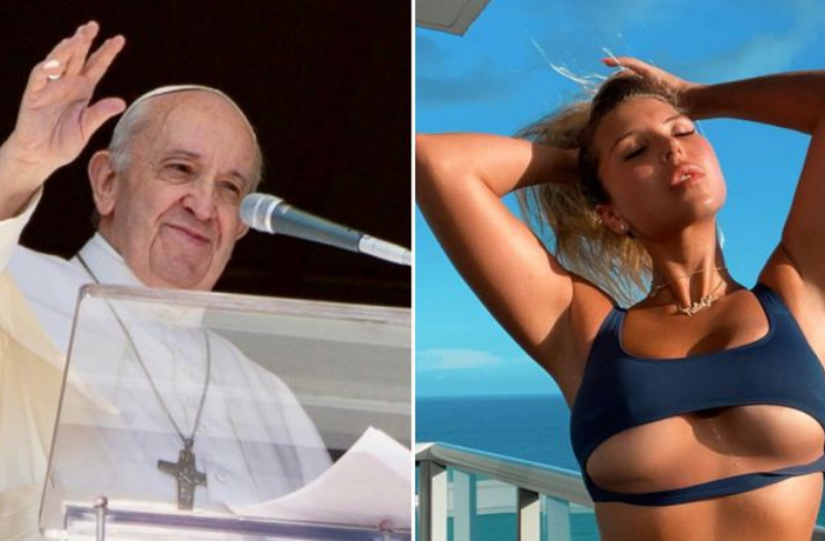 Vaticano sondando o 'Instagram' do Papa Francisco curtindo 'a foto de Natalia Garibotto